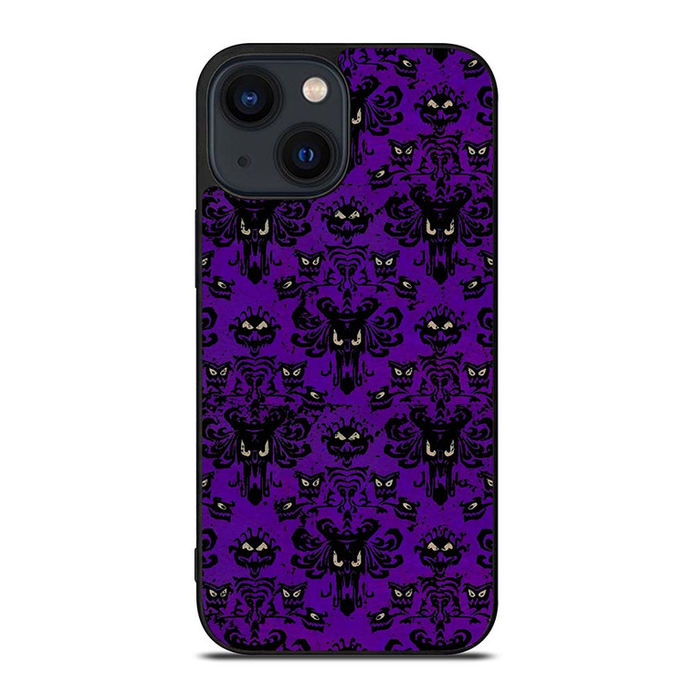 DISNEY THE HAUNTED MANSION PATTERN iPhone 14 Plus Case Cover