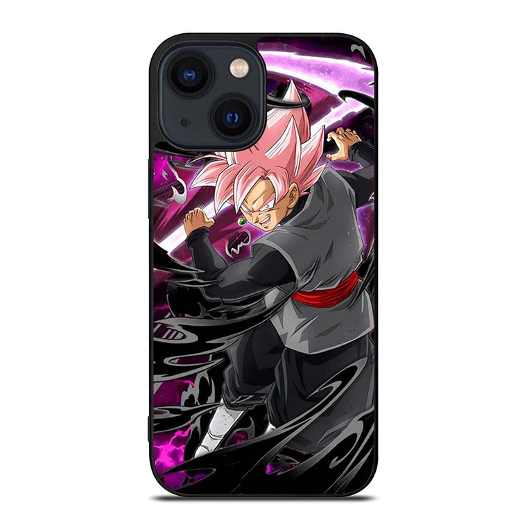 DRAGON BALL BLACK GOKU SSJ ROSE iPhone 14 Plus Case Cover