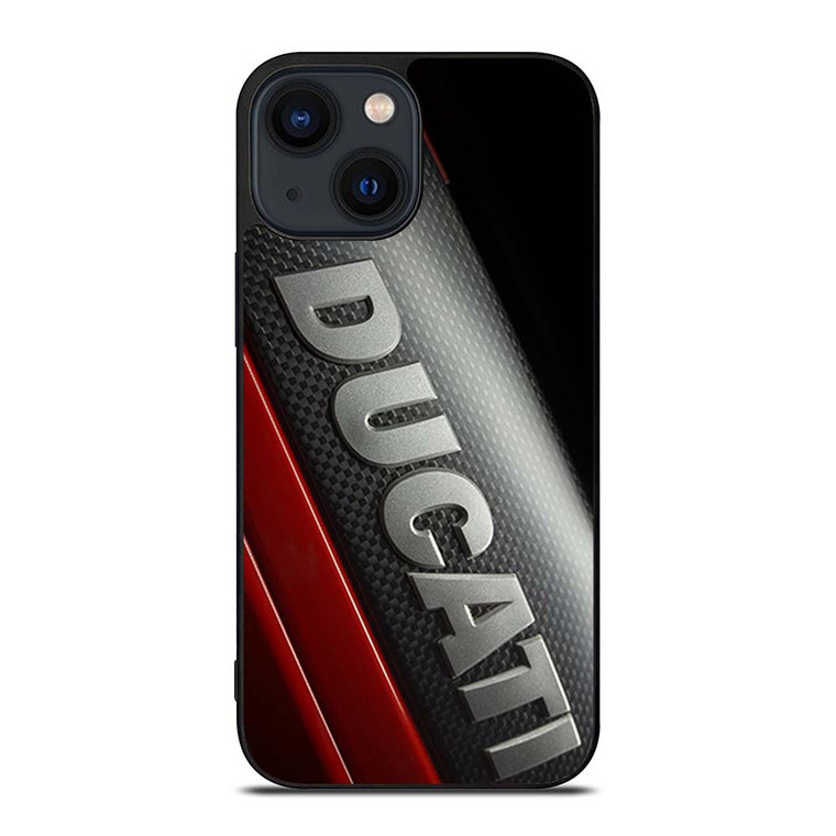 DUCATI MOTOR CARBON COVER iPhone 14 Plus Case Cover