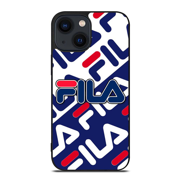 FILA SPORT LOGO COLLAGE iPhone 14 Plus Case Cover