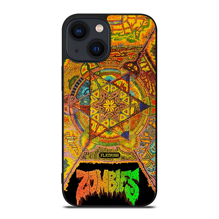 FLATBUSH ZOMBIES PATTERN iPhone 14 Plus Case Cover