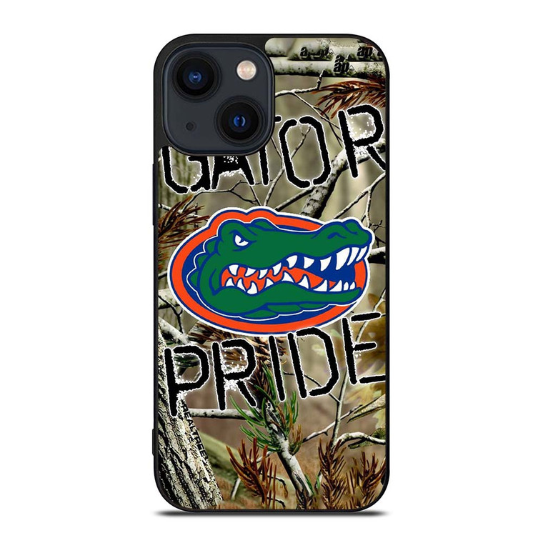 FLORIDA GATORS CAMO iPhone 14 Plus Case Cover