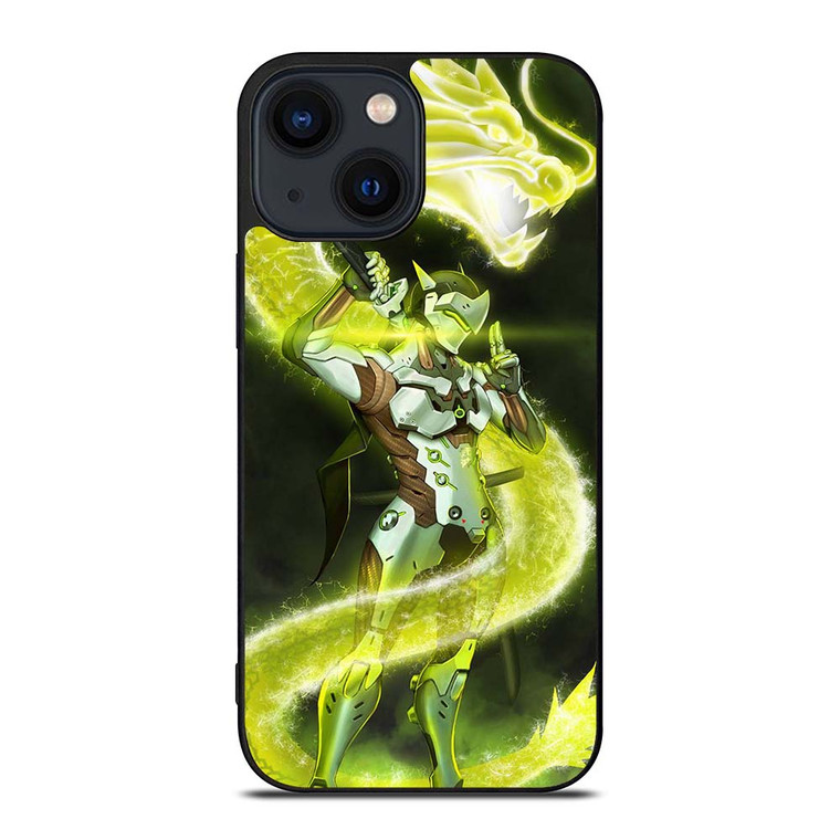 GENJI OVERWATCH DRAGON ART iPhone 14 Plus Case Cover