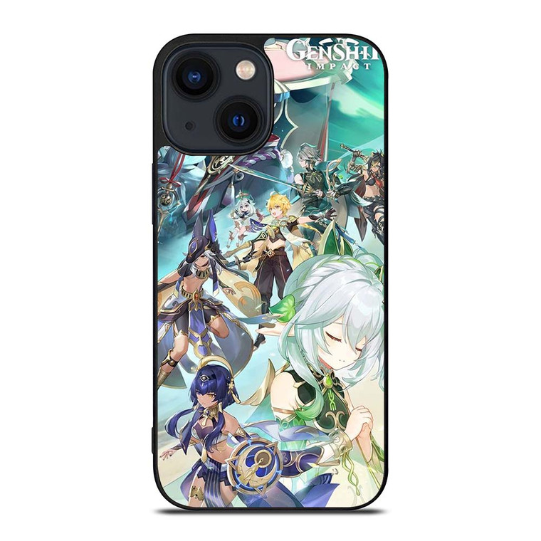GENSHIN IMPACT MOBILE GAME CHARACTERS iPhone 14 Plus Case Cover