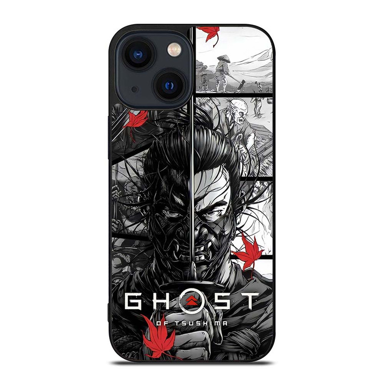 GHOST OF TSUSHIMA ART GAME iPhone 14 Plus Case Cover