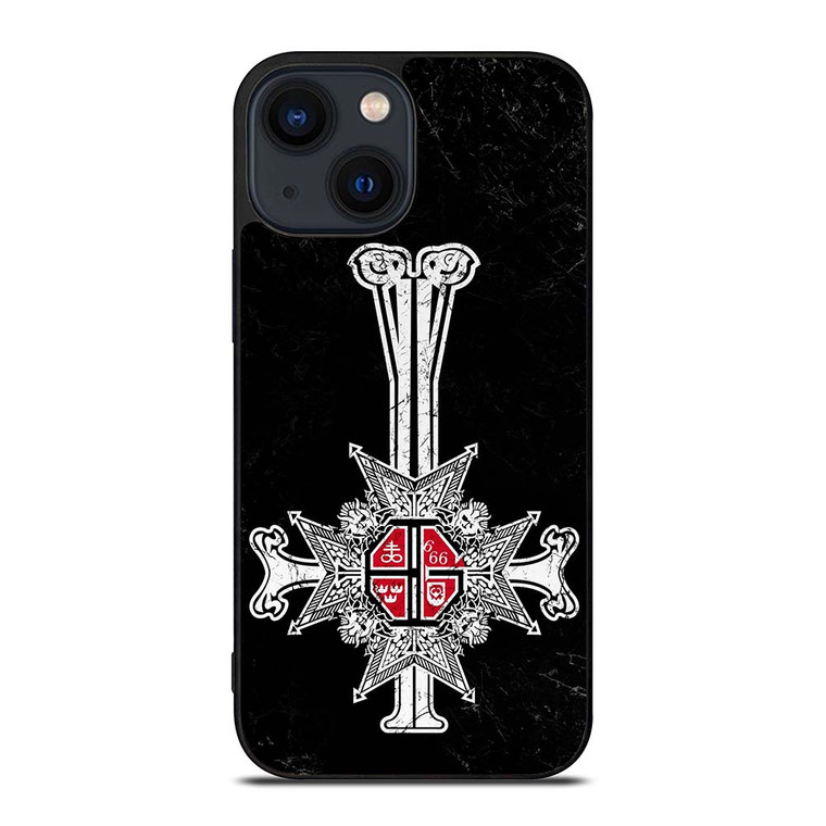 GHOST ROCK BAND LOGO 3 iPhone 14 Plus Case Cover