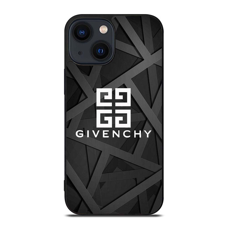 GIVENCHY STRIP LOGO iPhone 14 Plus Case Cover