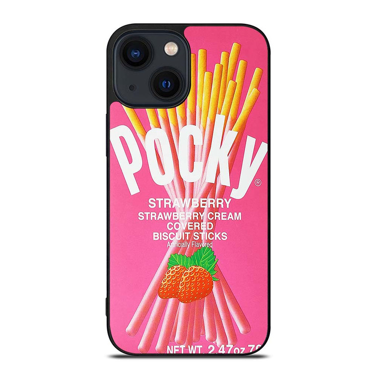GLICO POCKY STRAWBERRY iPhone 14 Plus Case Cover