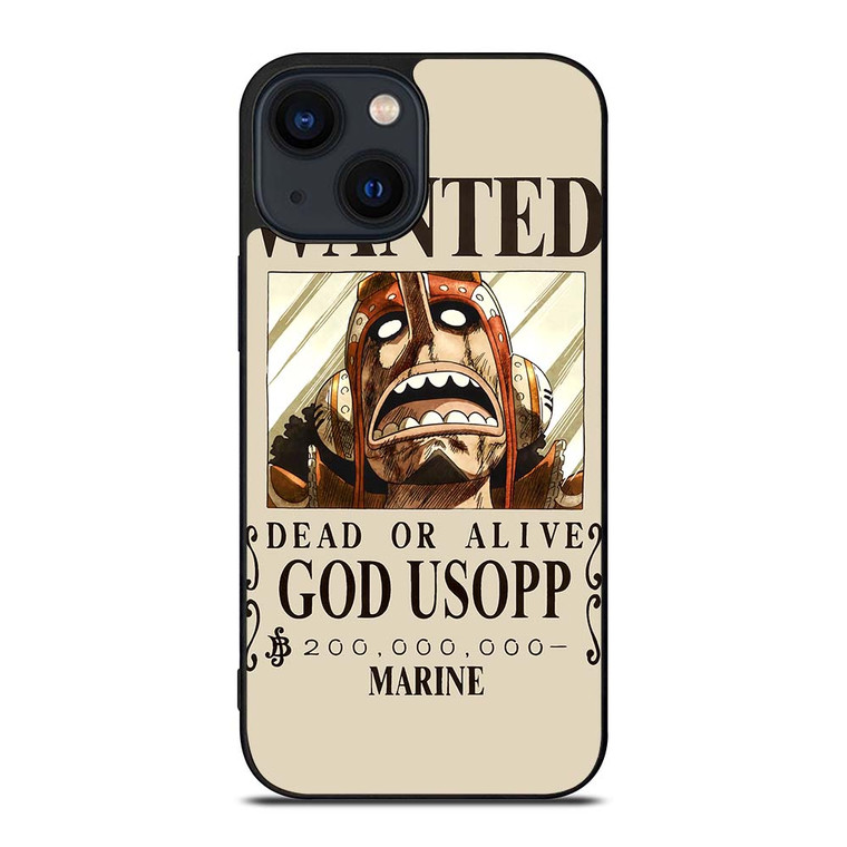 GOD USOPP ONE PIECE ANIME iPhone 14 Plus Case Cover