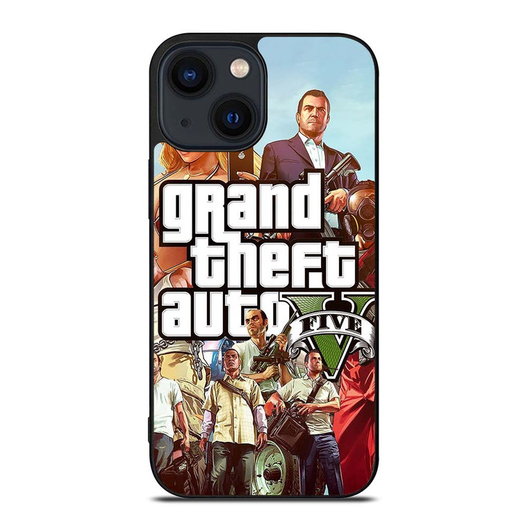 GTA 5 GRAND THEFT AUTO GAME iPhone 14 Plus Case Cover