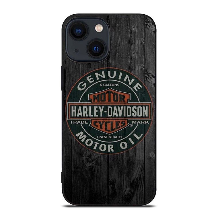 HARLEY DAVIDSON OIL BADGE iPhone 14 Plus Case Cover