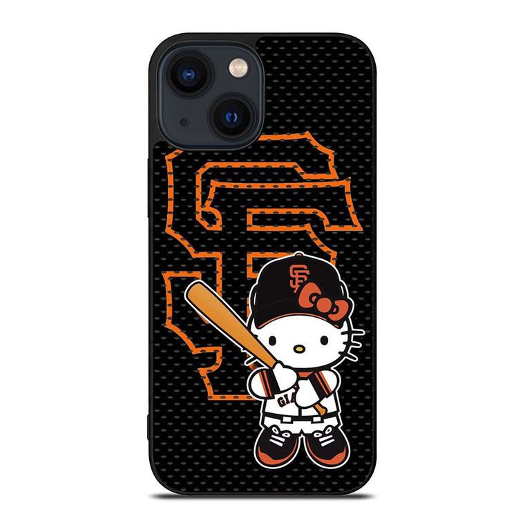HELLO KITTY SAN FRANCISCO GIANTS MLB iPhone 14 Plus Case Cover