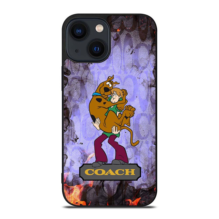HOT COACH SCOOBY DOO N SHAGGY iPhone 14 Plus Case Cover