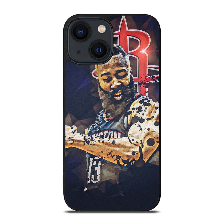JAMES HARDEN HOUSTON ROCKET ART iPhone 14 Plus Case Cover