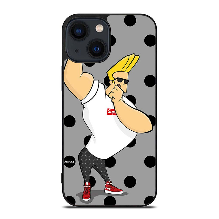 JOHNNY BRAVO CARTOON SUPREME iPhone 14 Plus Case Cover