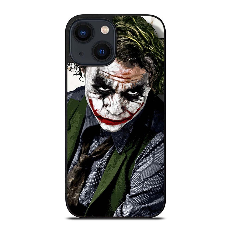 JOKER HEATH LEDGER ART iPhone 14 Plus Case Cover