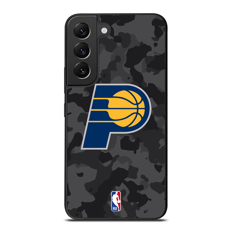 INDIANA PACERS BLACK CAMO Samsung Galaxy S22 Plus Case Cover