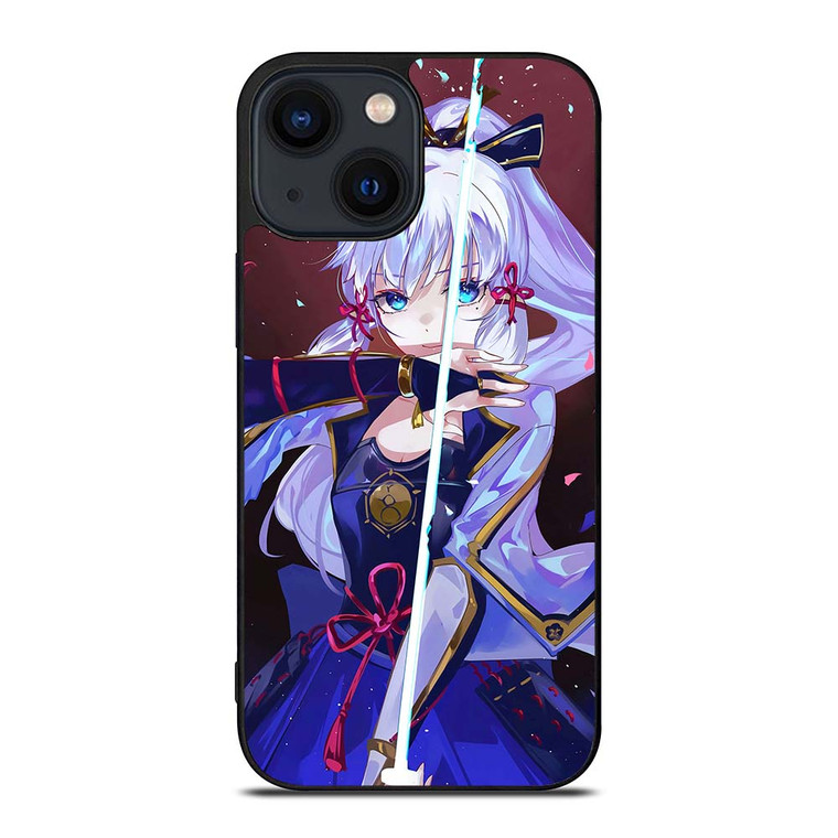 KAMISATO AYAKA GENSHIN IMPACT 3 iPhone 14 Plus Case Cover