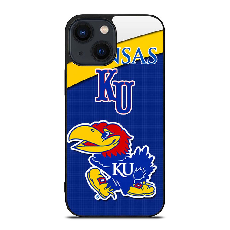 KANSAS JAYHAWKS SYMBOL iPhone 14 Plus Case Cover