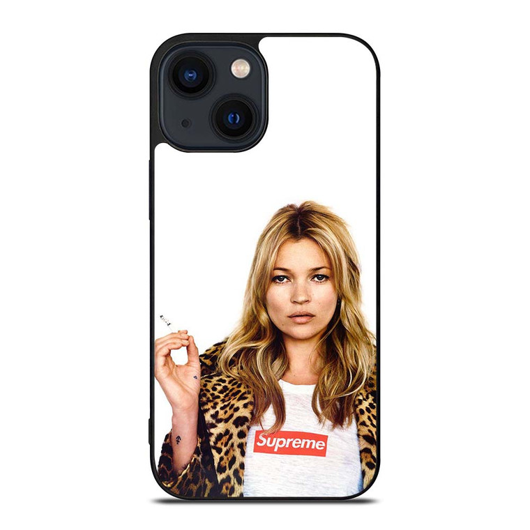 KATE MOSS SUPREME iPhone 14 Plus Case Cover