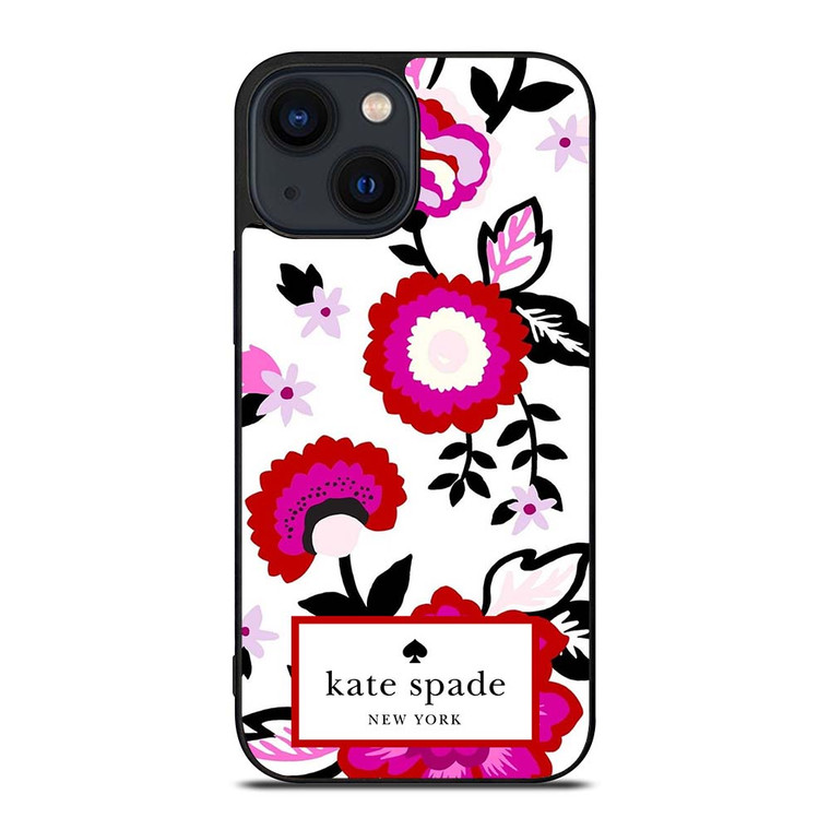 KATE SPADE NEW YORK FLOWER ART iPhone 14 Plus Case Cover