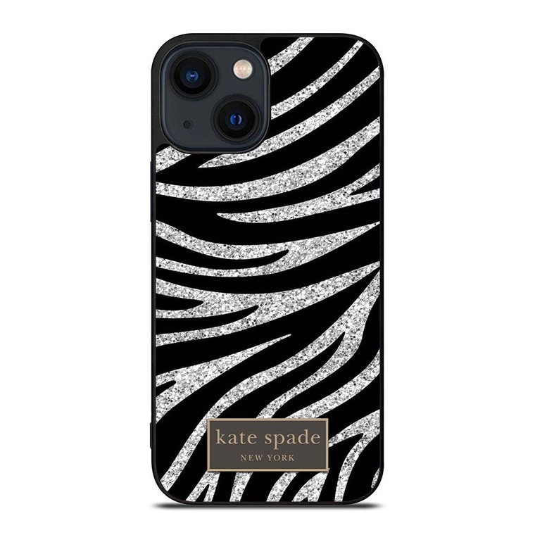 KATE SPADE NEW YORK ZEBRA PATTERN iPhone 14 Plus Case Cover