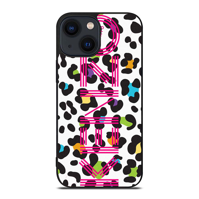 KENZO PARIS COLORFUL LEOPARD iPhone 14 Plus Case Cover