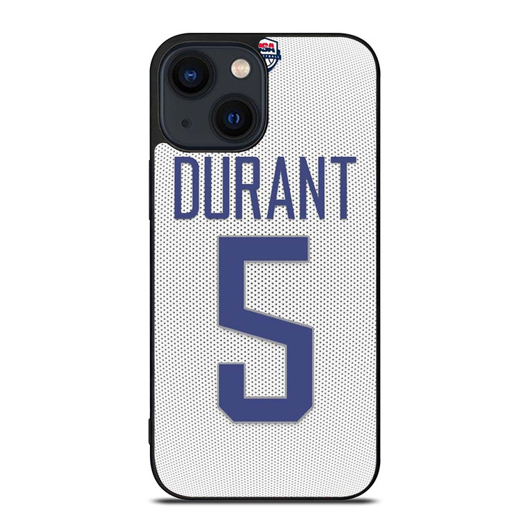 KEVIN DURANT USA BASKETBALL iPhone 14 Plus Case Cover KEVIN DURANT USA BASKETBALL iPhone 14 Plus Case Cover