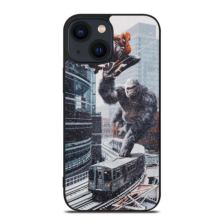 KINGKONG VS SPIDER iPhone 14 Plus Case Cover