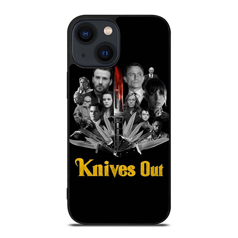 KNIVES OUT MOVIES ALL CAST iPhone 14 Plus Case Cover