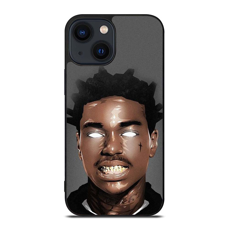 KODAK BLACK RAPPER CARTOON 2 iPhone 14 Plus Case Cover