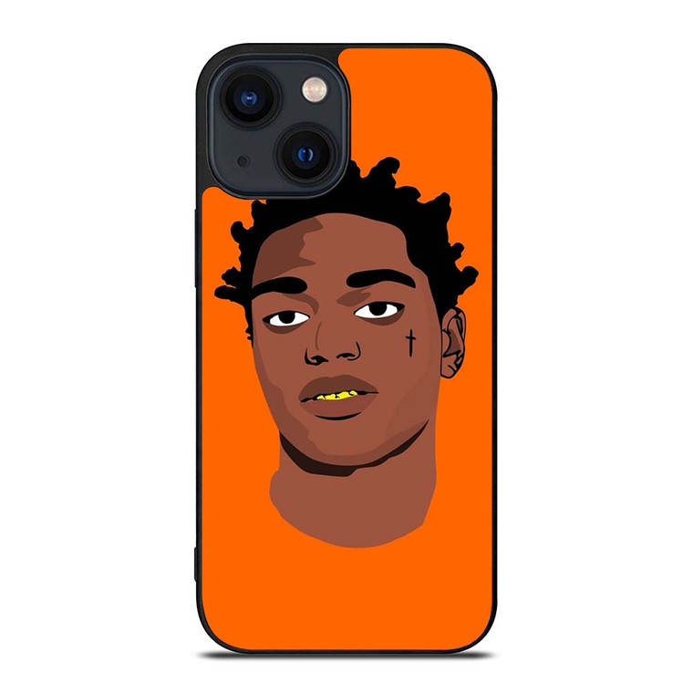 KODAK BLACK RAPPER CARTOON iPhone 14 Plus Case Cover
