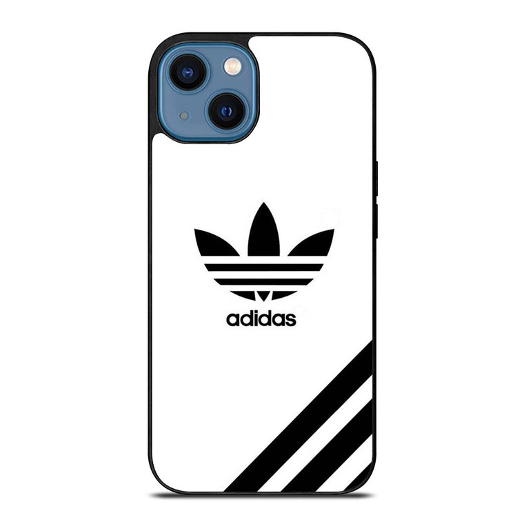 ADIDAS STRIPE BLACK iPhone 14 Case Cover ADIDAS STRIPE BLACK iPhone 14 Case Cover