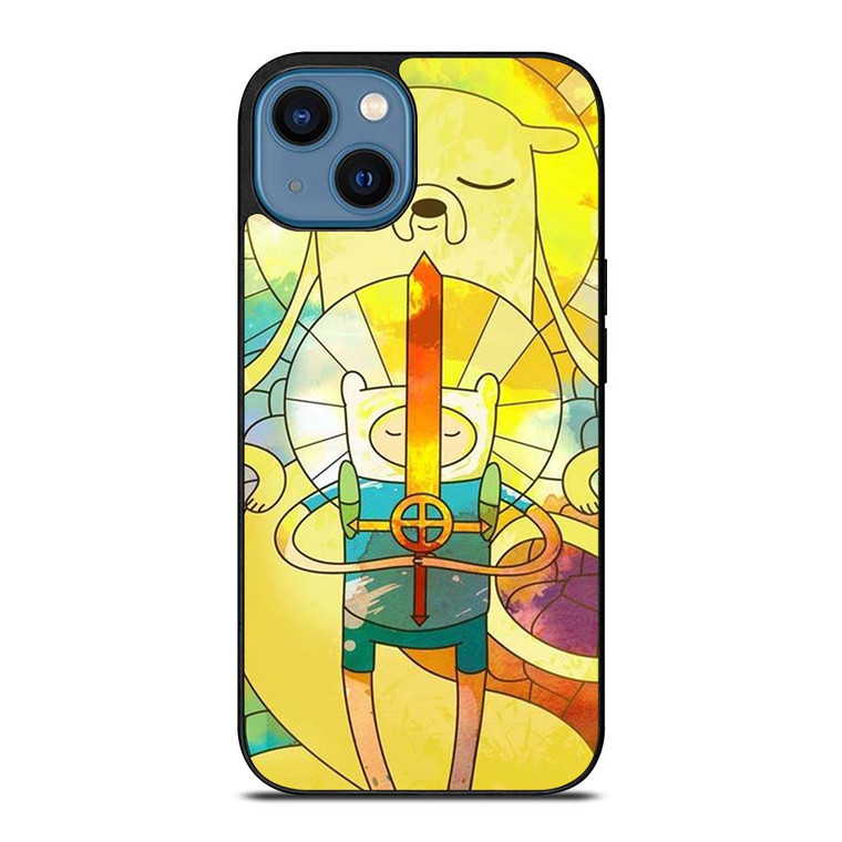ADVENTURE TIME MY NEIGHBOUR TOTORO GLASS iPhone 14 Case Cover