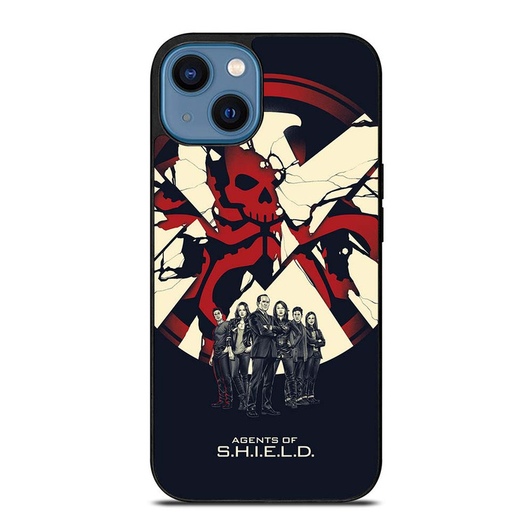 AGENTS OF SHIELD MARVEL iPhone 14 Case Cover