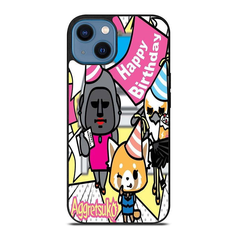 AGGRETSUKO BIRTHDAY PARTY iPhone 14 Case Cover