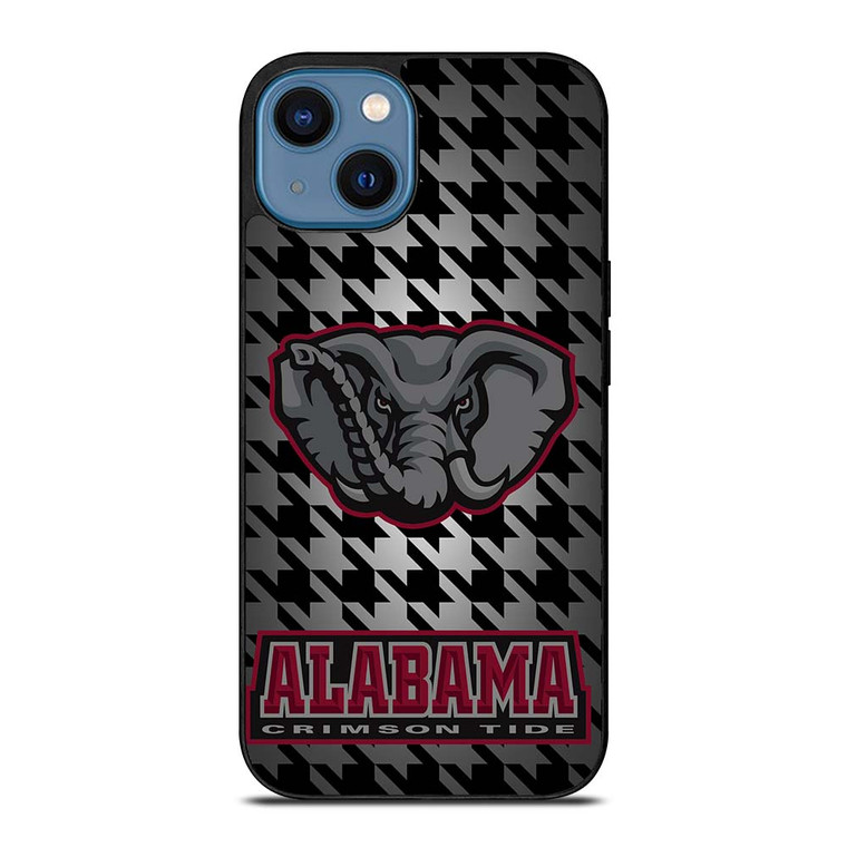ALABAMA CRIMSON FOOTBALL SYMBOL iPhone 14 Case Cover