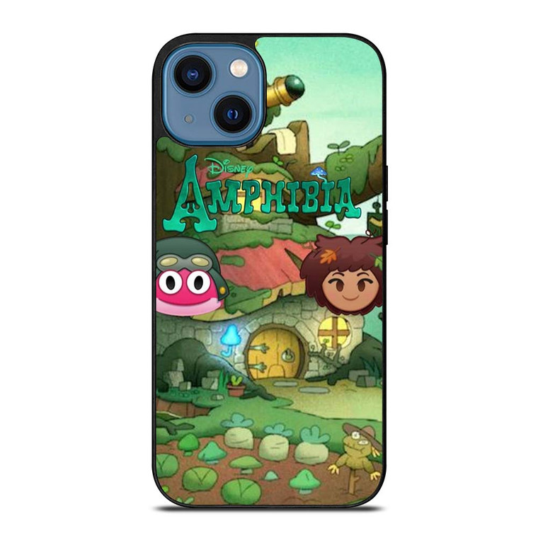 AMPHIBIA CARTOON EMOJI iPhone 14 Case Cover