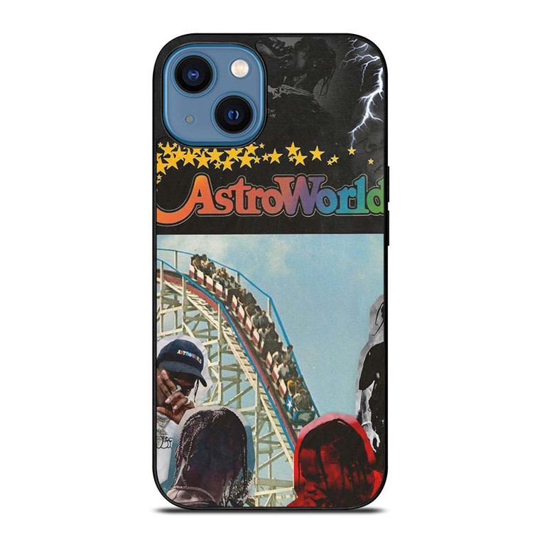 ASTROWORLD TRAVIS SCOTT COLLAGE iPhone 14 Case Cover