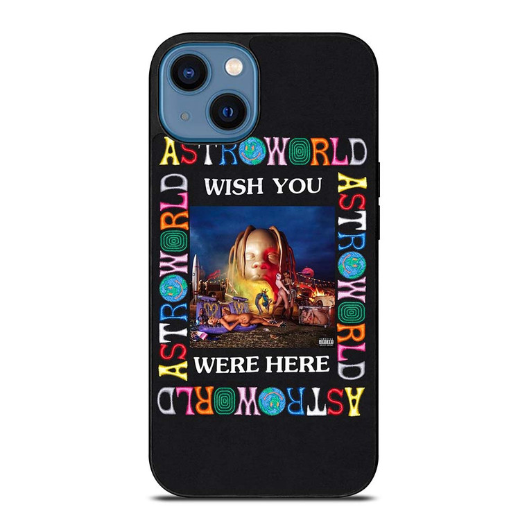 ASTROWORLD TRAVIS SCOTT iPhone 14 Case Cover