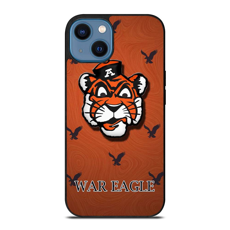 AUBURN TIGERS WAR EAGLE LOGO iPhone 14 Case Cover