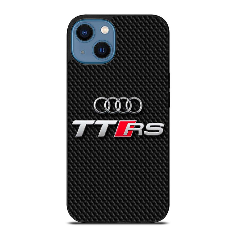 AUDI TT RS CARBON LOGO iPhone 14 Case Cover