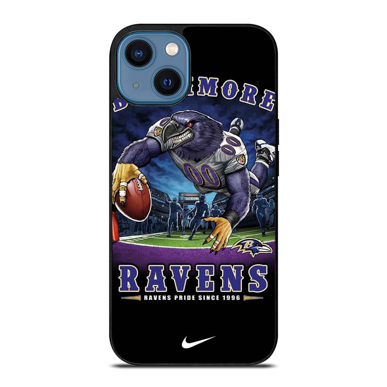 BALTIMORE RAVENS NFL ART iPhone 14 Case Cover