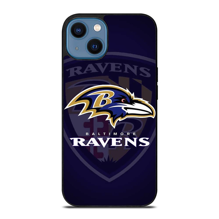 BALTIMORE RAVENS NFL LOGO iPhone 14 Case Cover