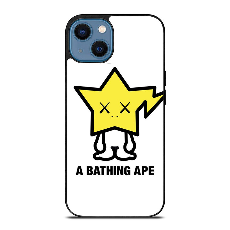 BATHING APE BAPESTA KAWS iPhone 14 Case Cover