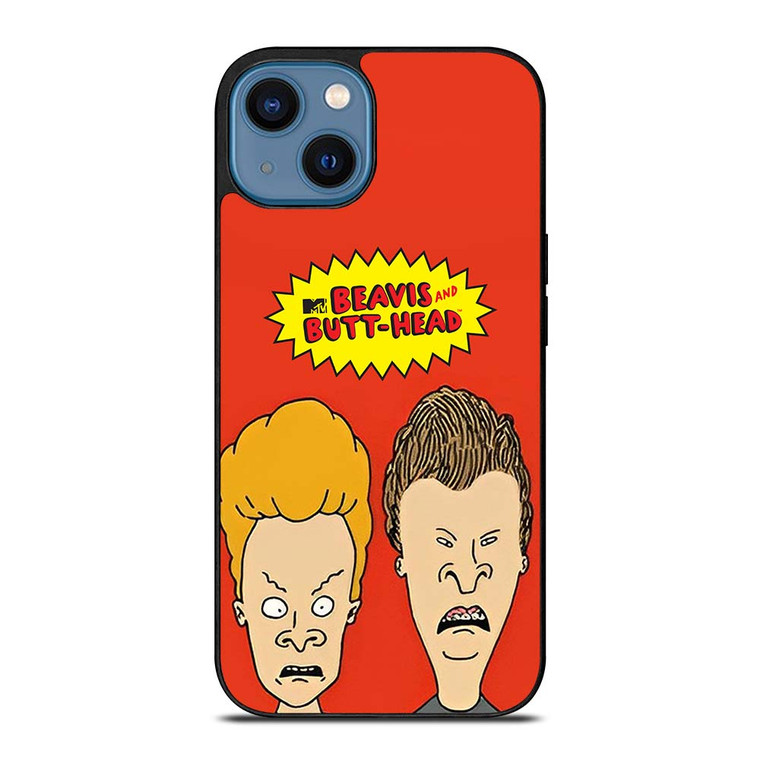 BEAVIS AND BUTHEAD CARTOON MTV iPhone 14 Case Cover