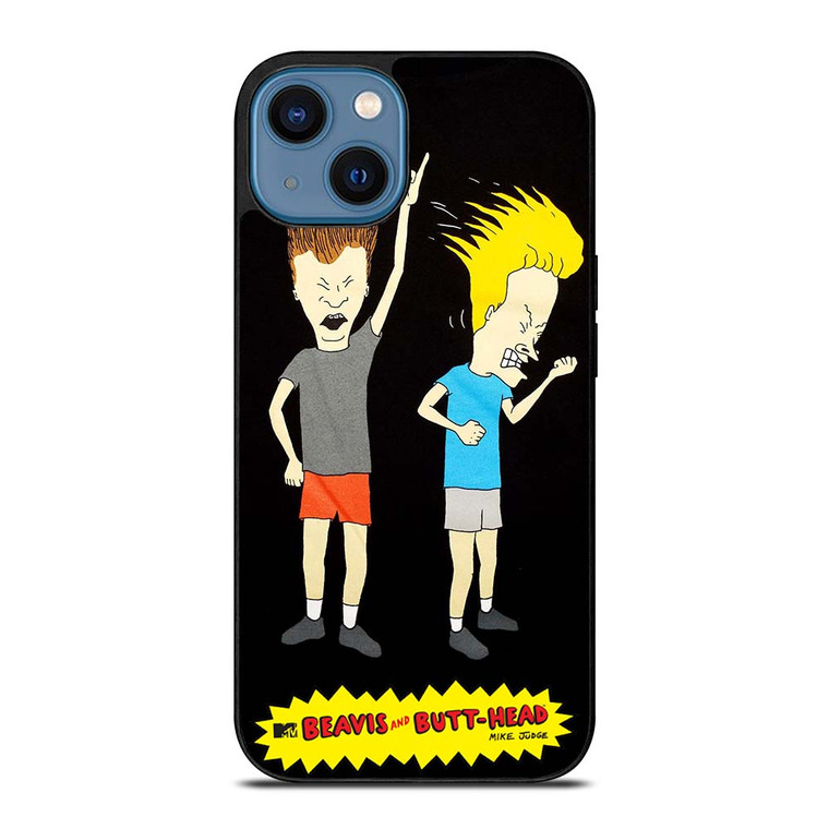 BEAVIS AND BUTTHEAD MTV iPhone 14 Case Cover
