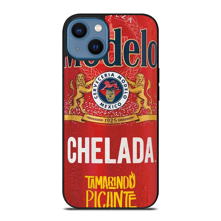 BEER MODELO ESPECIAL CHELADA iPhone 14 Case Cover