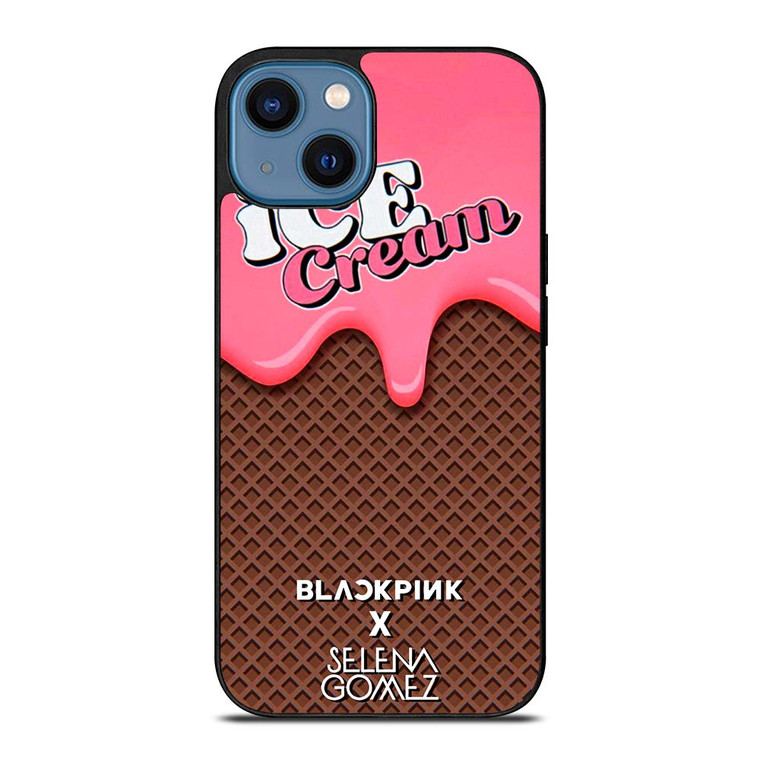 BLACK PINK SELENA GOMEZ ICE CREAM iPhone 14 Case Cover