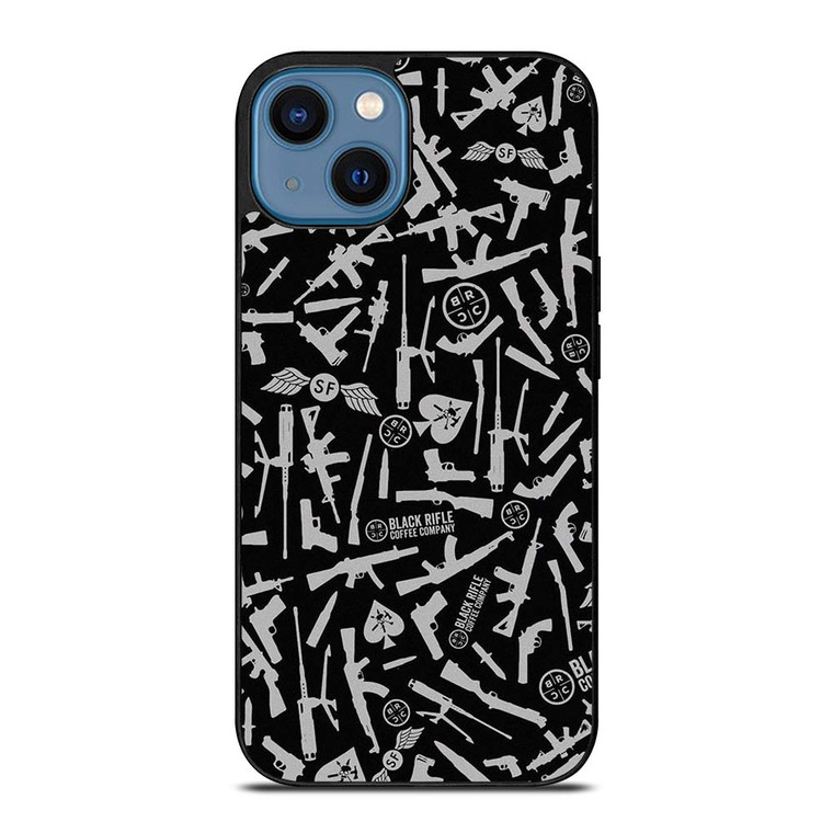 BLACK RIFLE COFFEE COMPANY PATTERN iPhone 14 Case Cover